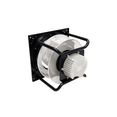 400 mm EC-DC centrifugalni ventilator zakrivljen unatrag s potpornim nosačem PK3N400B4ET
